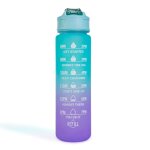 Sport kulacs - 750 ml - opálos - kék-lila színátmenetes