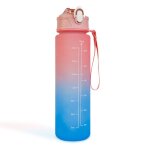 Sport kulacs - 750 ml - opálos - kék-lila színátmenetes