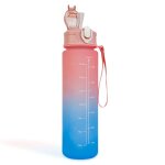 Sport kulacs - 750 ml - opálos - kék-lila színátmenetes