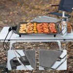 WinningStar - Tapadásmentes, elektromos asztali grillsütő - 1360 W