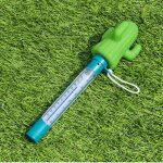 Bestway zöld kaktuszos úszó hőmérő medencébe és jacuzziba – 25 cm