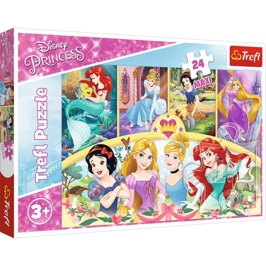 Trefl Disney Hercegnők Maxi Puzzle (24 elem) - Marketa.hu - Ahol a ...
