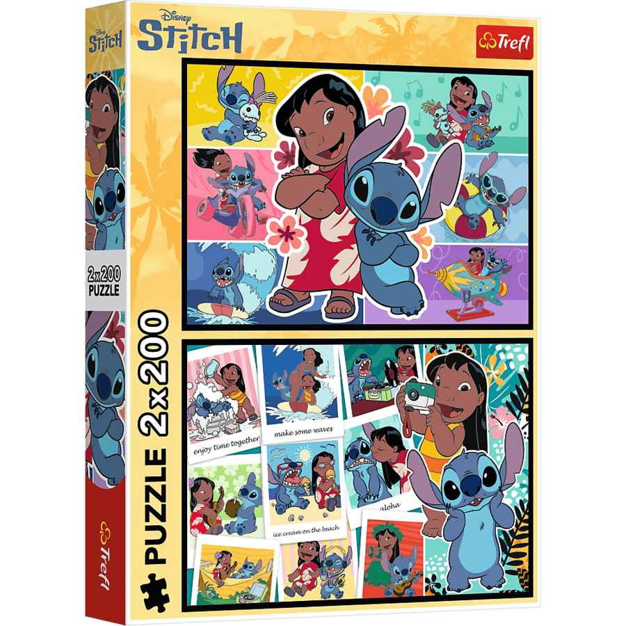 Trefl Lilo és Stitch Puzzle 2x200 elemű - Marketa.hu - Ahol a vásárlás ...