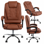 Ergonomikus irodai forgószék – Barna