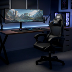 Gaming szék fiataloknak - állítható - fekete