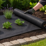 Vastag Agrotextil Gyomellenes Talajtakaró 50g/m² - 1,5x50m - Fekete