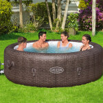 Bestway Lay-Z-Spa St. Moritz AirJet felfújható masszázsmedence 216 x 71 cm