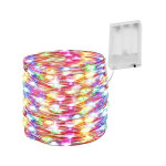 Elemes karácsonyi fényfüzér - Többszínű (100 LED)