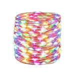 Elemes karácsonyi fényfüzér - Többszínű (100 LED)