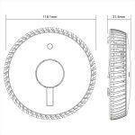 FireAngel Elemes optikai füstérzékelő menekülőút jelző lámpával FA6111-INT