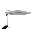 Garden Line Függő napernyő - Szürke - 3 x 4 m