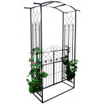 GardenLine növényfuttató pergola kiskapuval - 106 x 50 x 217 cm