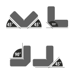 Hegesztőmágnes - 45°-90°-135° - max. 9 kg