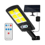 Izoxis Napelemes kültéri lámpa külső panellel (120 LED)