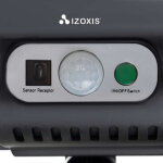 Izoxis Napelemes kültéri lámpa távirányítóval (120 LED)