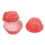Muffin papír szett - karácsonyi - 4 minta - 100 db/csomag