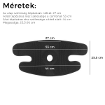 Oldalsínes térdrögzítő