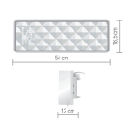 Smart fali ventilátoros fűtőtest